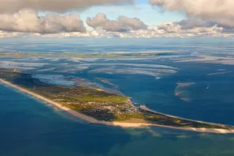 Die Insel Sylt aus der Vogelpersektive