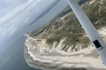 Rundflug um Sylt, Amrum und Föhr