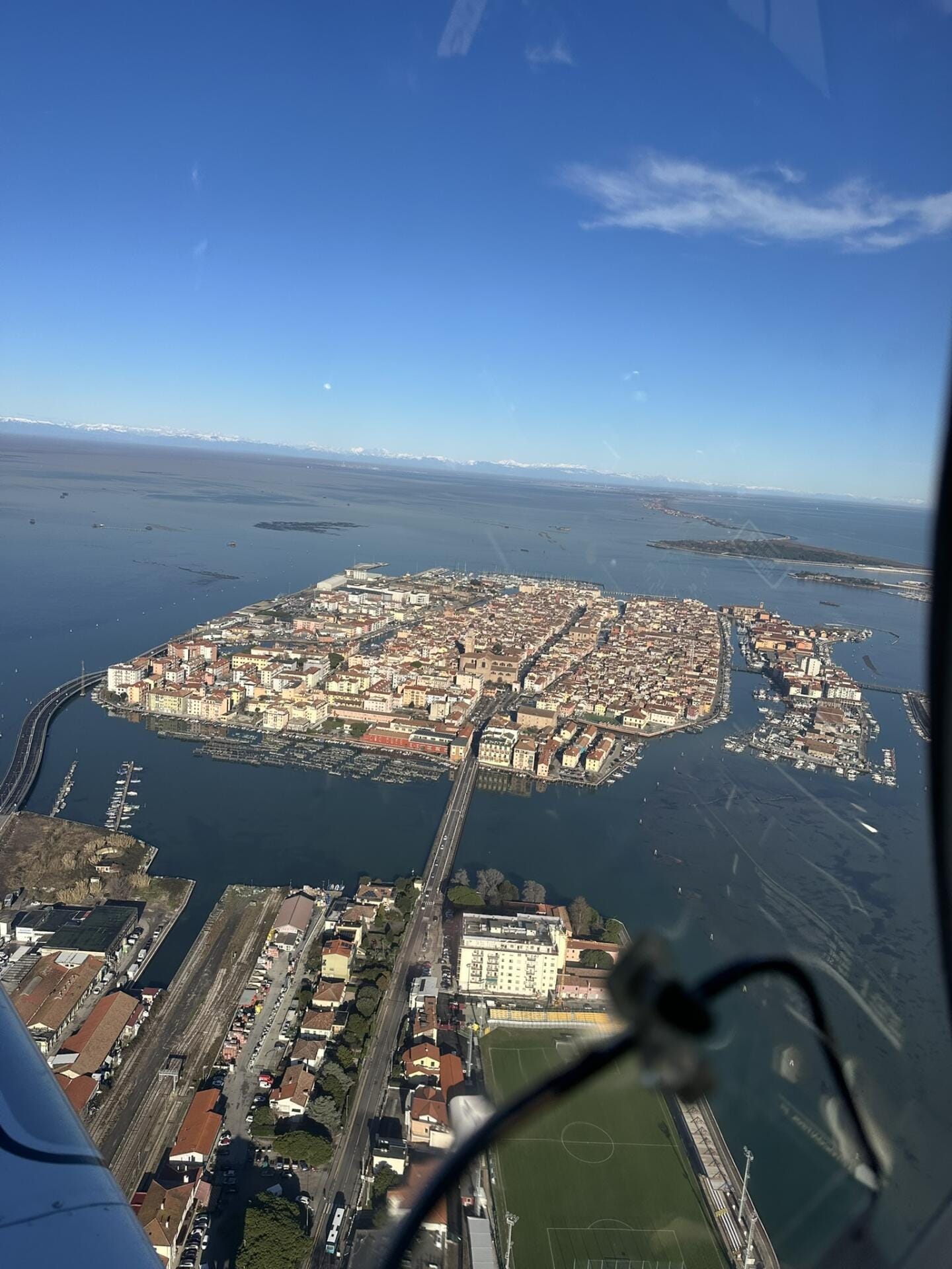 Scenic Flight over Veneto and Venice Lagoon