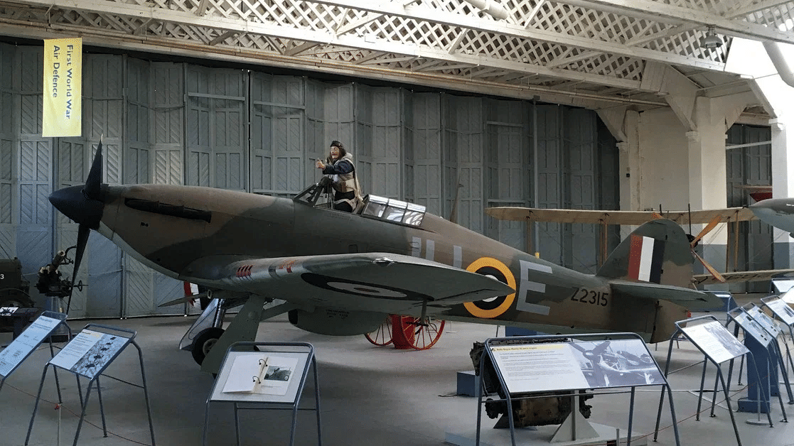 Fly to IWM Duxford from Turweston for the day