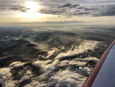 Survol pays des étangs et massif des Vosges
