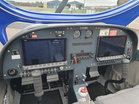vue du cockpit PS28