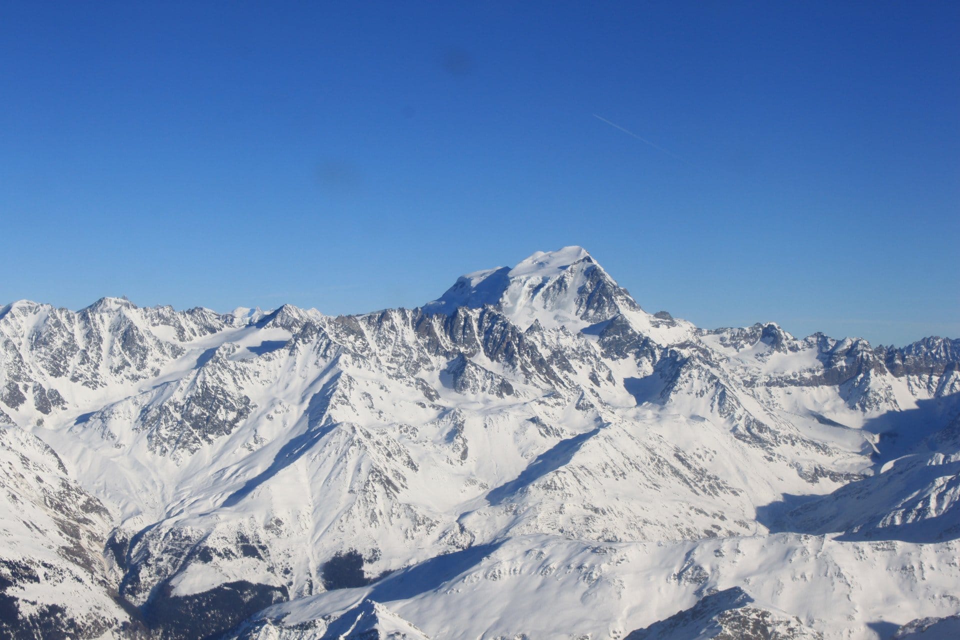 Vol destination Mont-Blanc et sa vallée