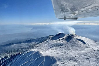 Sicilian Dream: flying above Etna and Eolian Island