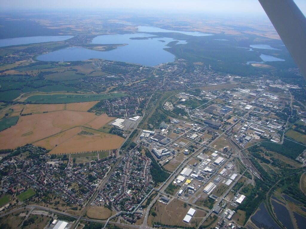 Über Bitterfeld zu Goitzsche-See und Ferropolis