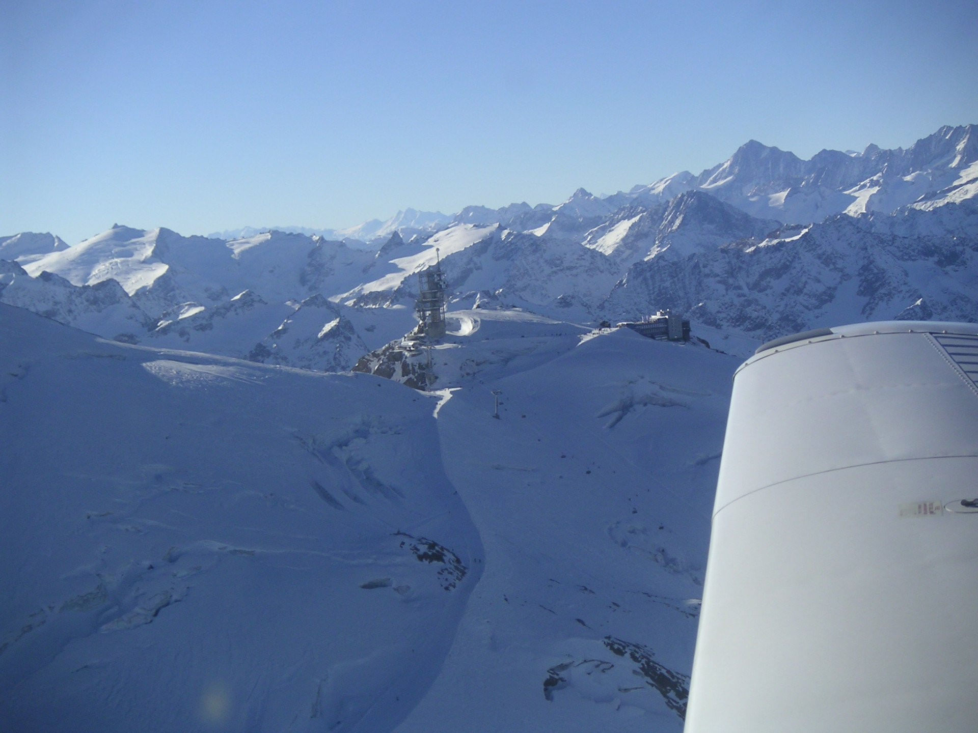 Flug ins schöne Tessin