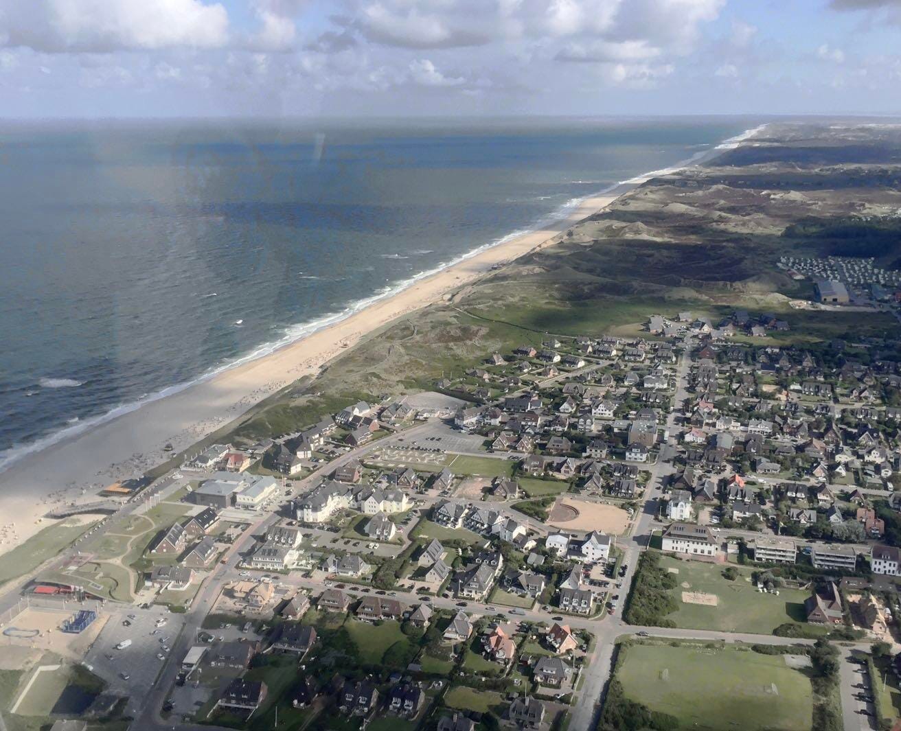 Rundflug über Sylt und die angrenzenden Inseln