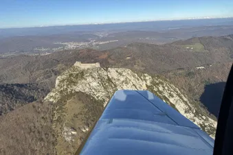 Survol des Contreforts Ariégeois