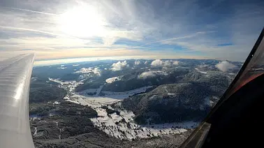 Schwarzwaldrundflug Titisee, Feldberg, Schluchsee