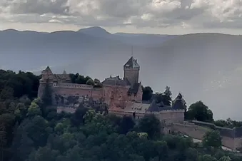 Les châteaux le long du vignoble Alsacien