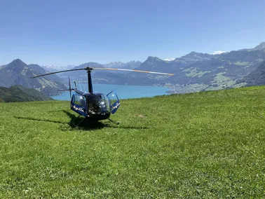 Helicopter: 5 Mountains in Central Switzerland
