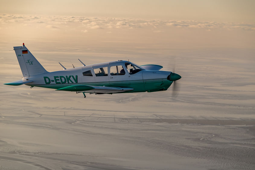 Rundflug - Hamburg, Elbe, Lübeck