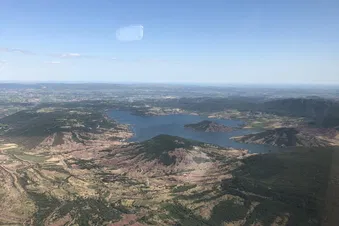 Le lac du Salagou