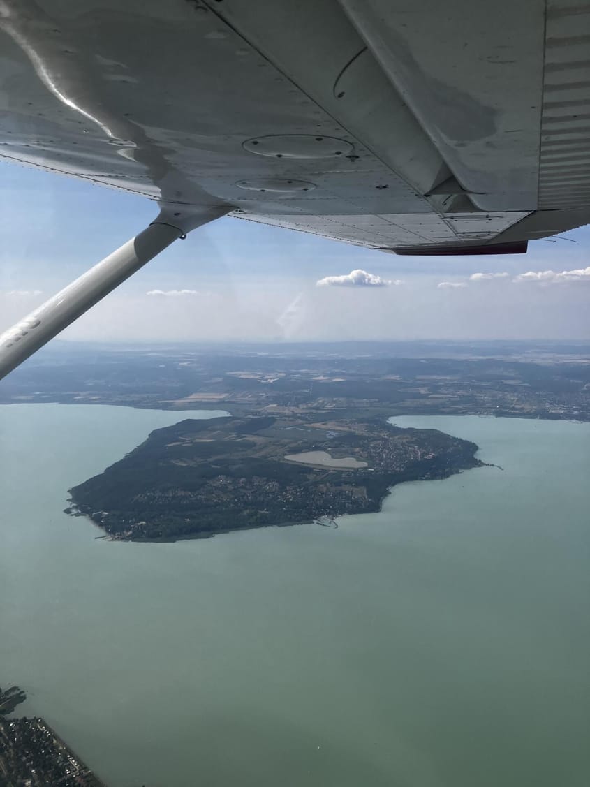 Lake Balaton sightseeing Flight