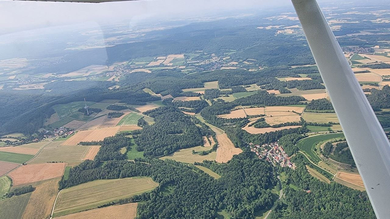 Rundflug nach Wunsch mit Cessna 172