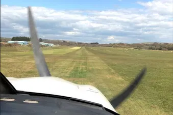 We'll fly from Coventry to Sandown IOW