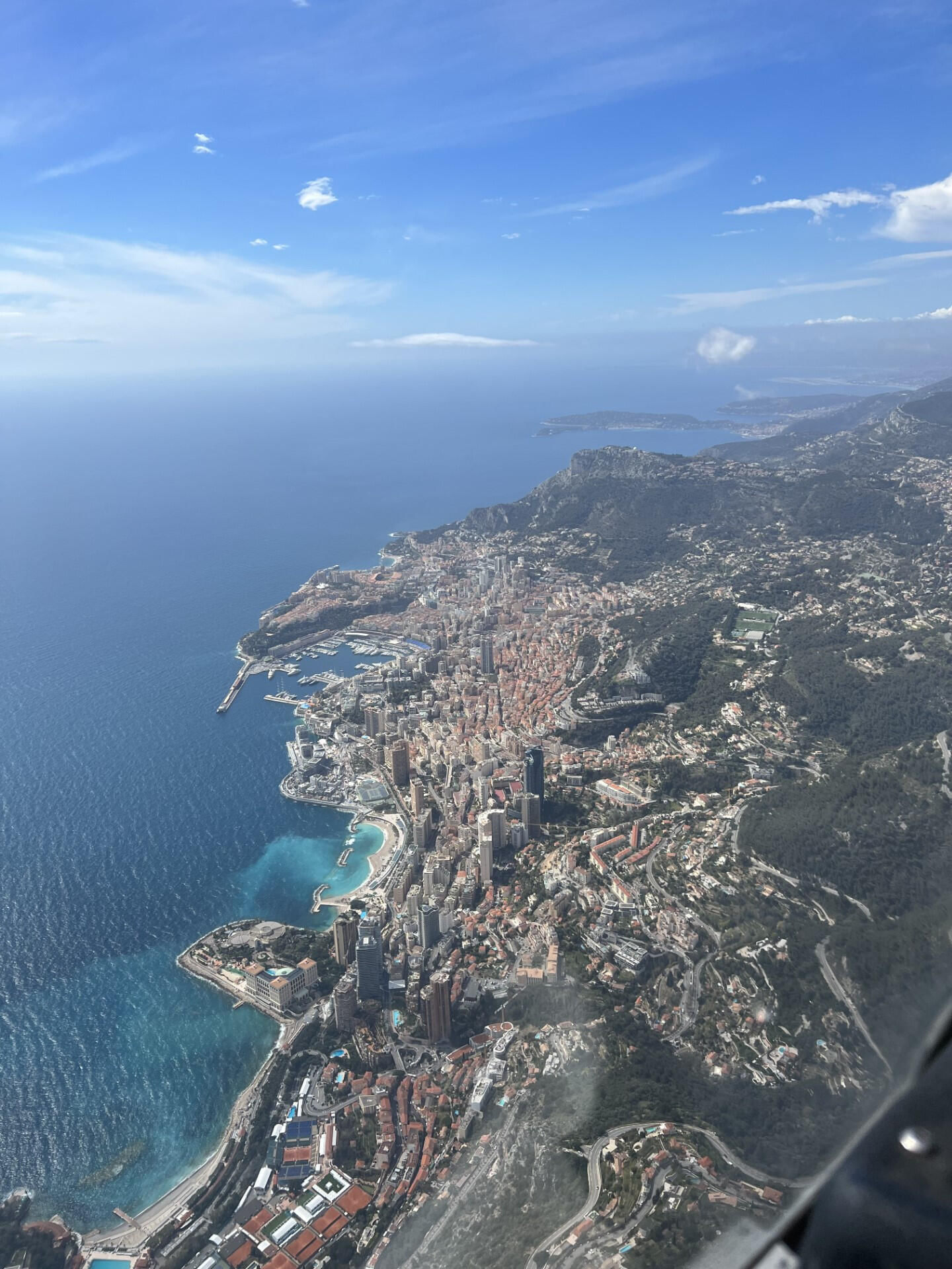 Arrivé sur Monaco par le Nord