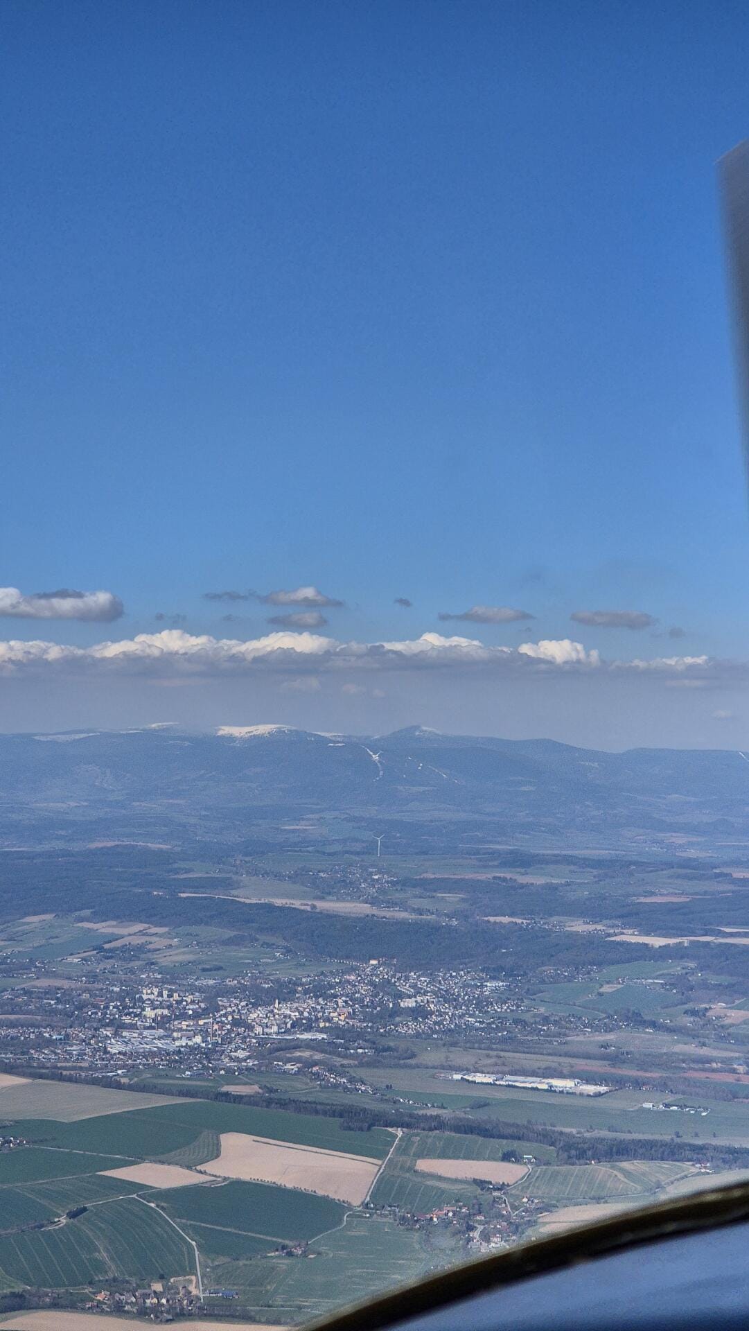 Sightseeing flight from Příbram for up to 3 passengers