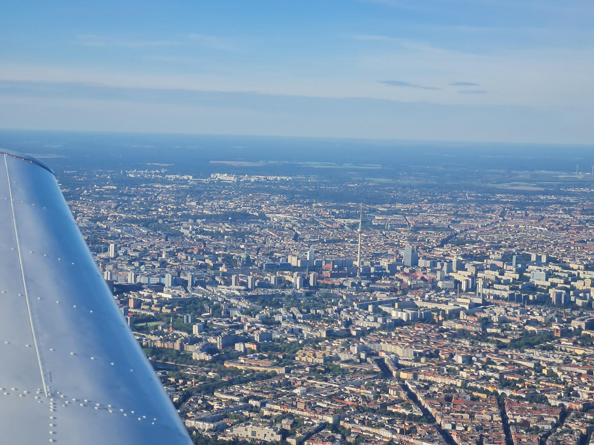 Ausflug mit der PA 28-181 über Berlin & Märkische Schweiz