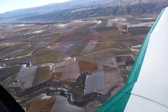 Plateau Valensole en hiver