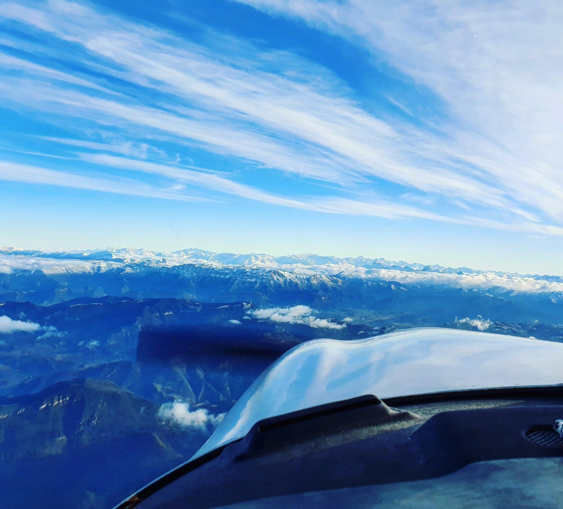 Les sommets enneigés du Vercors !