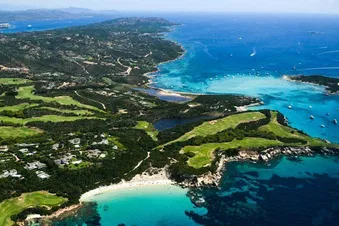 La Corse du Sud vue des airs