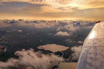 Rundflug über das Emsland (Herzlake, Haselünne)