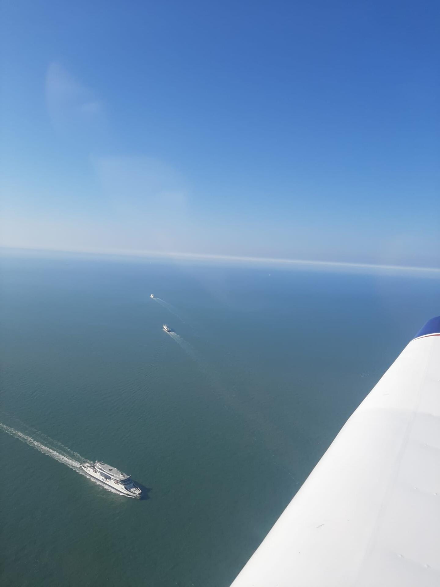 Opal coast from above