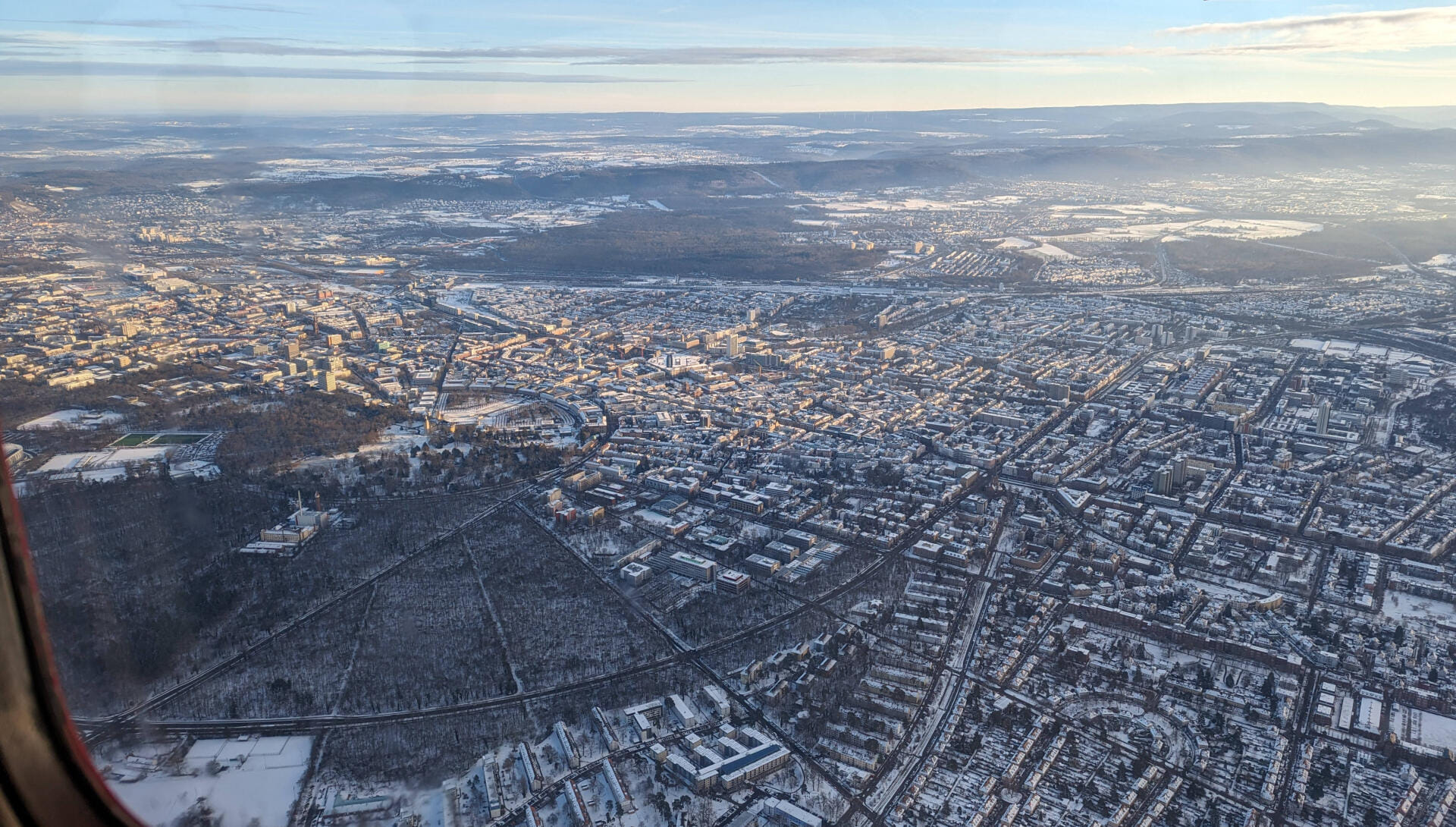 Rundflug über Karlsruhe