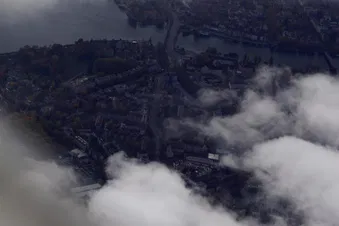 Rundflug über Stuttgart, die Schwäb. Alb und den Bodensee