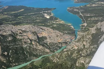 Provence, Ardèche et Hautes-Alpes vues du ciel
