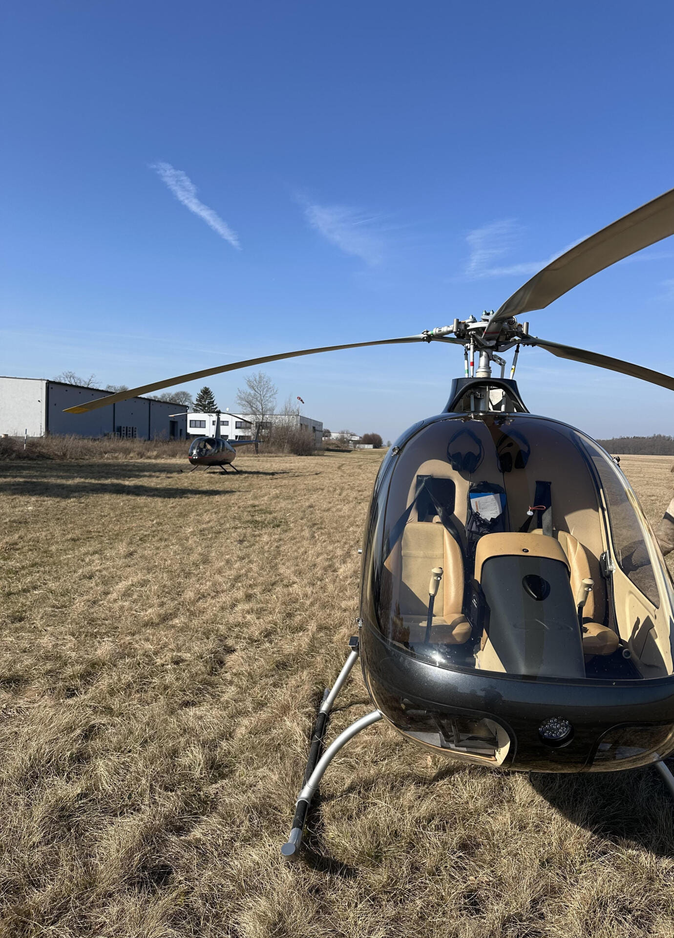 Heli Flight from Cottbus to Berlin