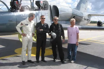 Vol avec un "Hibou"(Aéronavale) sur un L39 Albatros