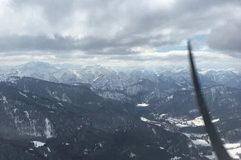 Alpenflug mit Zugspitze (P)