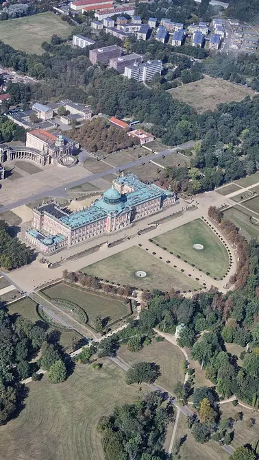 Rundflug über Potsdam
