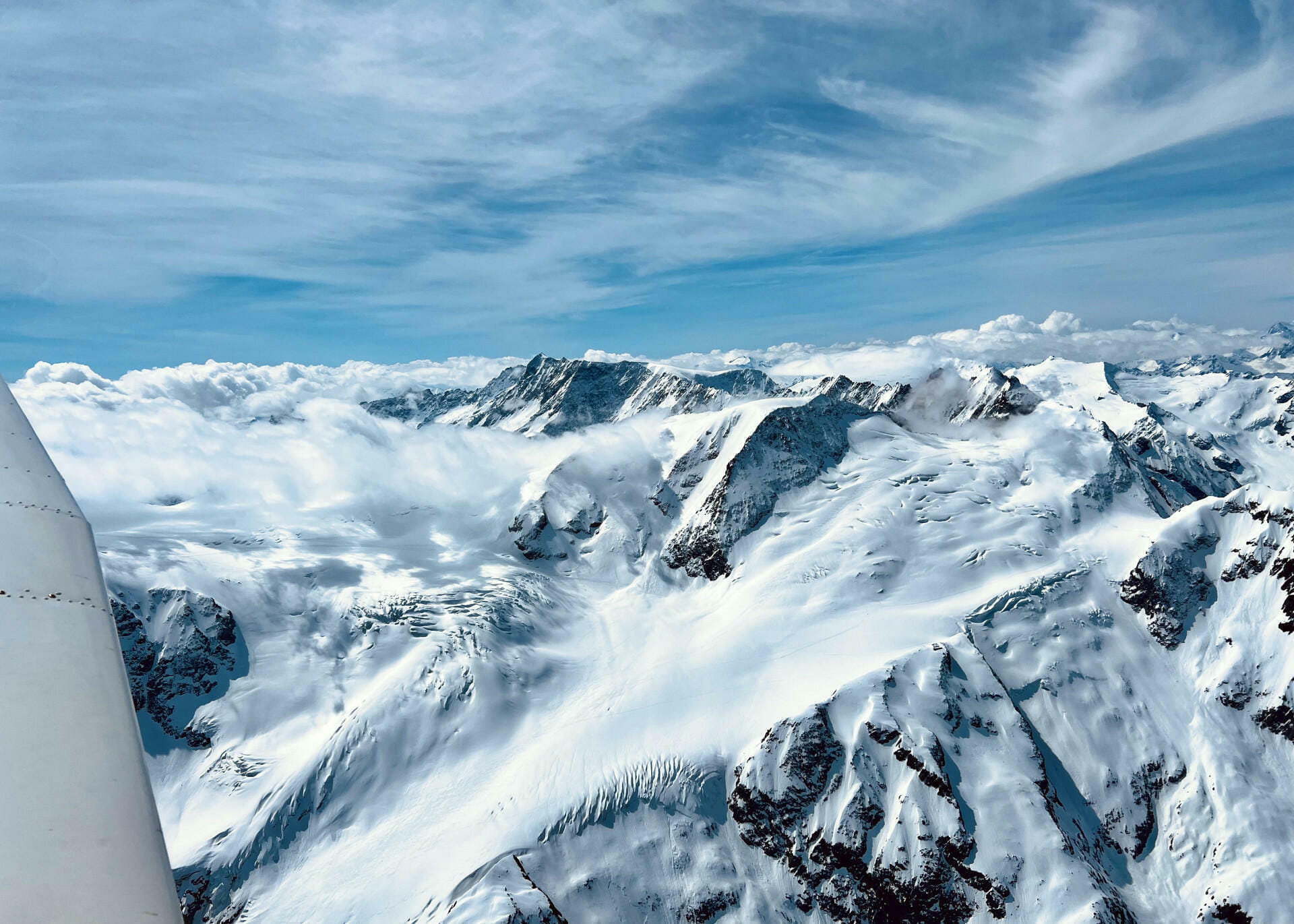 Atemberaubender Blick in die Schweizer Alpen!