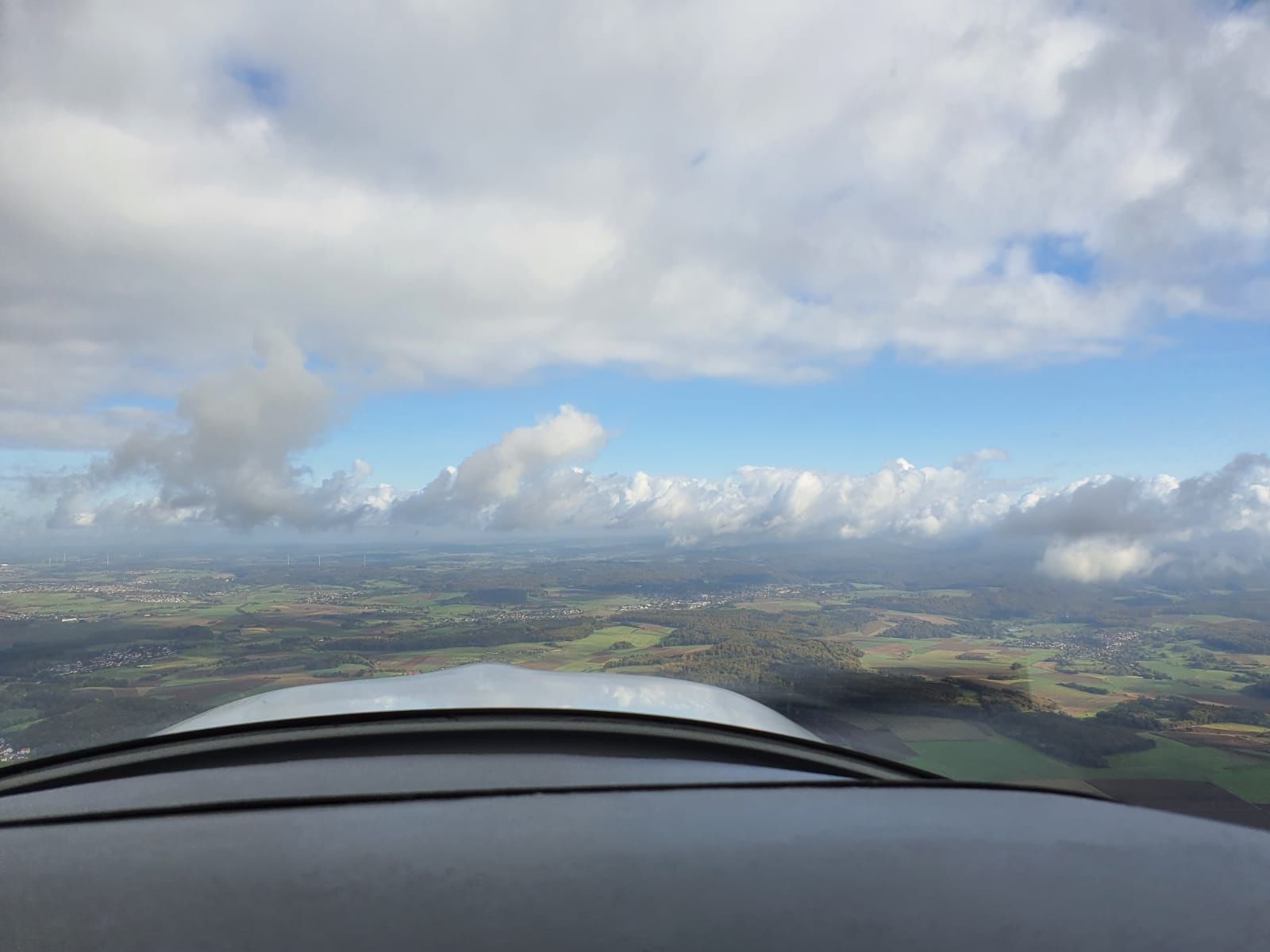 Rundflug über Hessen