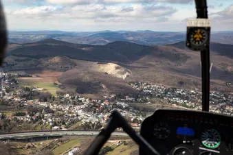 Wien entlang der Donau im Helikopter (2-3 Passagiere)