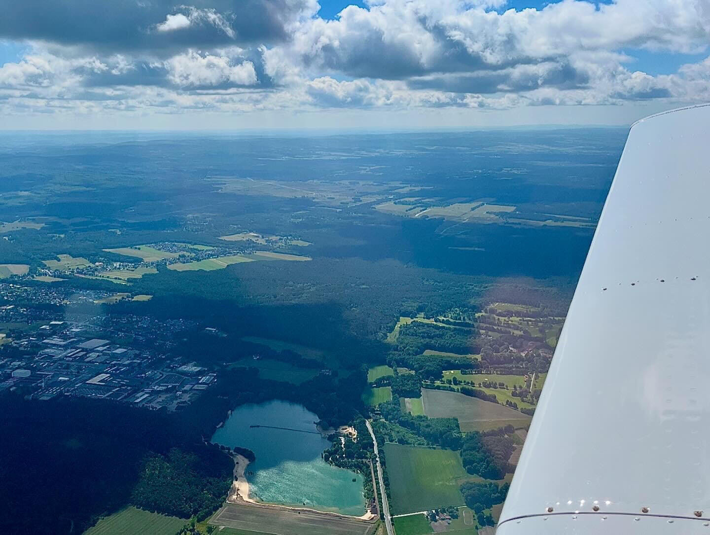 30-Minuten-Einsteigerflug über das Münsterland