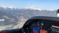 Alpenflug zum Dachstein mit Landung im Ennstal (1 Passagier)