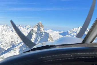 Vol dans les Alpes depuis Lausanne