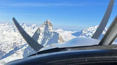 Vol dans les Alpes depuis Lausanne