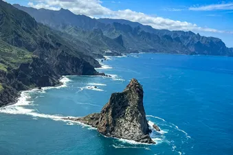 Flying around Tenerife (Greenest route)