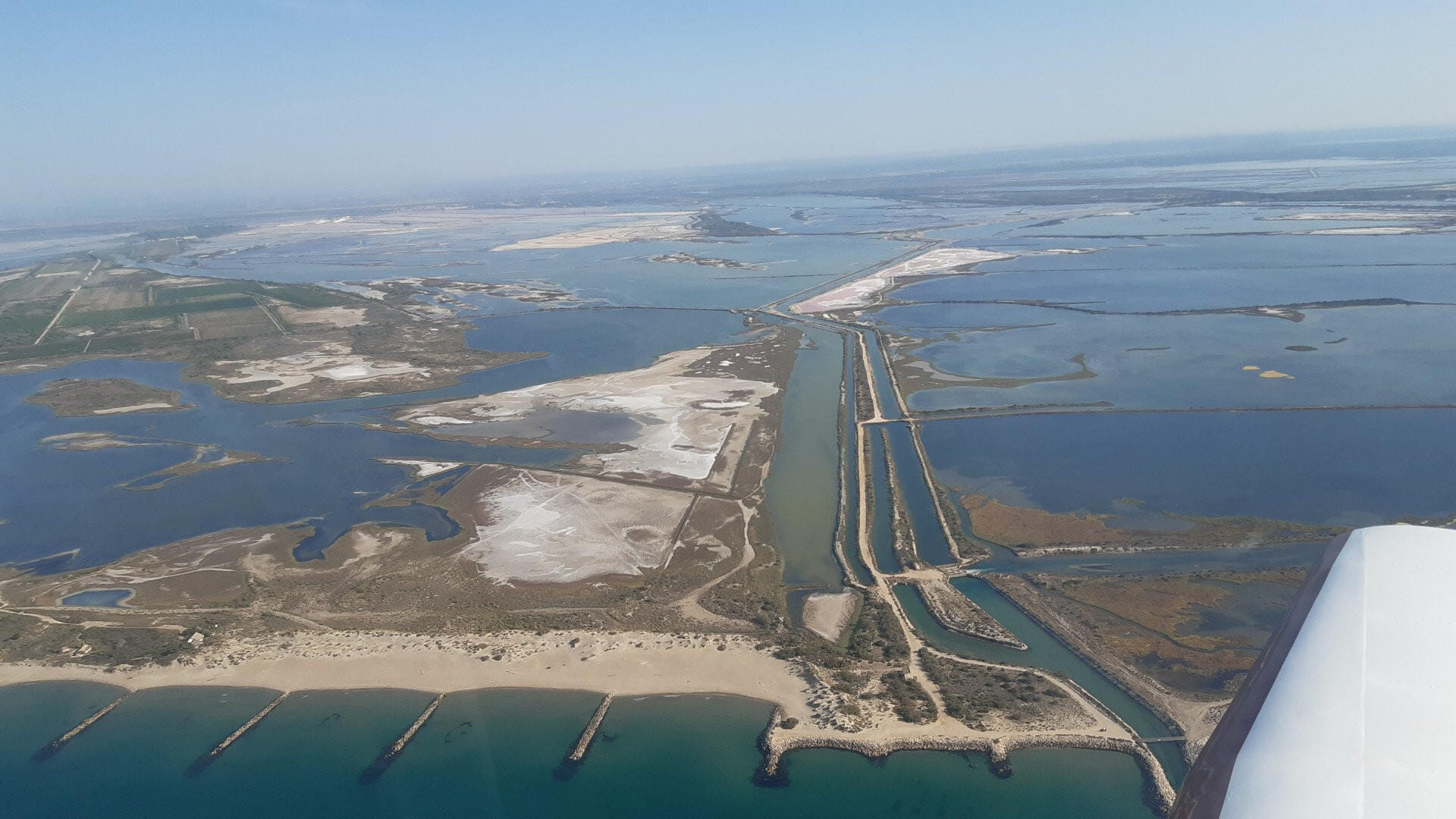 La cote bleue golfe de Fos la Camargue☀🛩