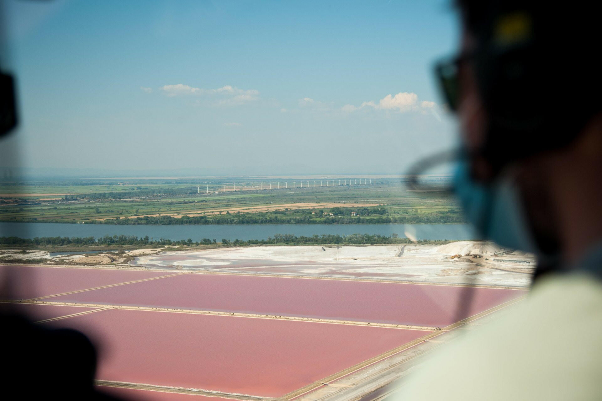 Vol Hélico - Au fil du Rhône et de la côte Camarguaise