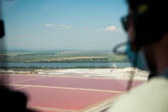 Vol Hélico - Au fil du Rhône et de la côte Camarguaise