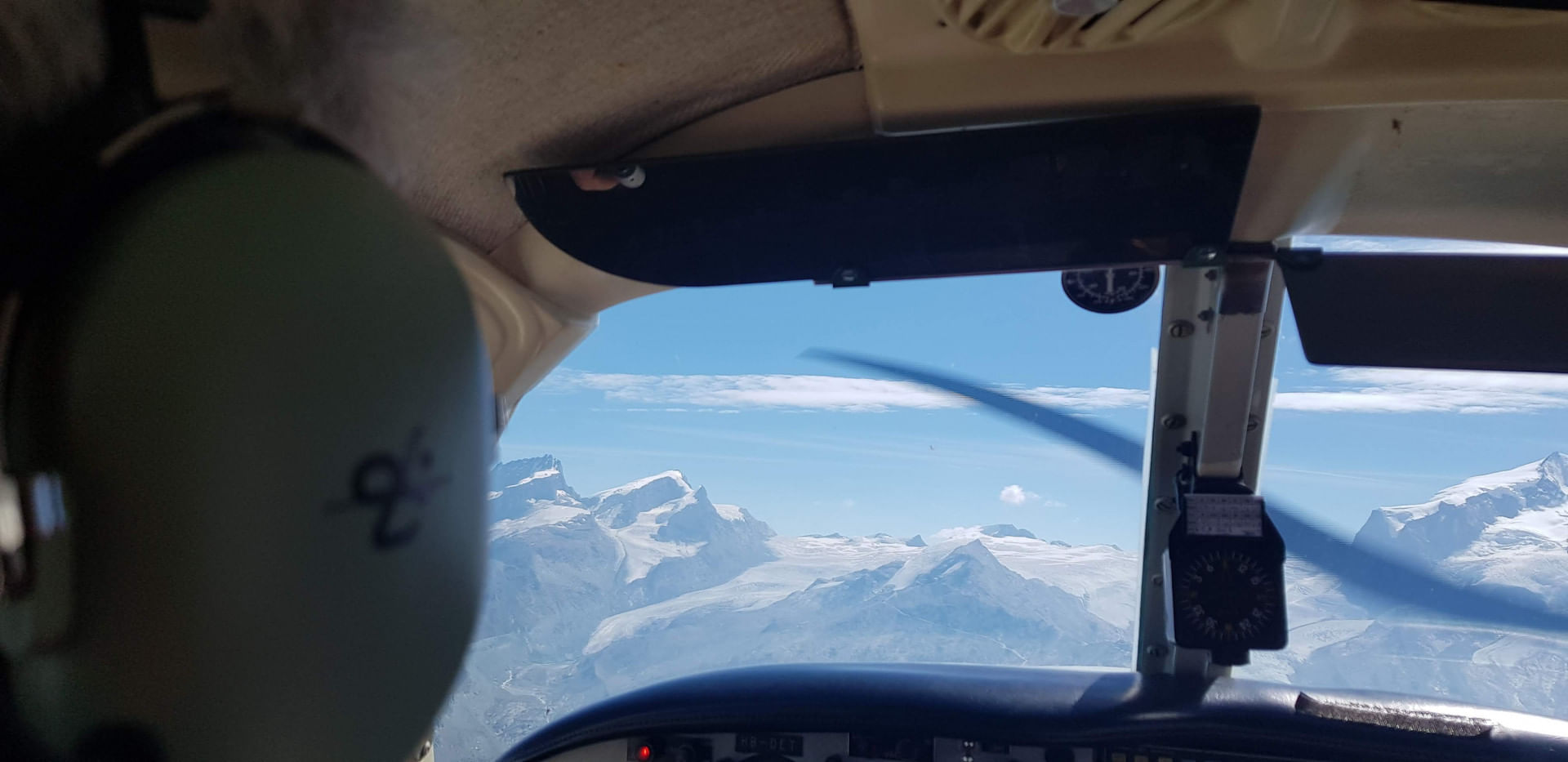 Rundflug Aletsch - Jungfrau - Matterhorn