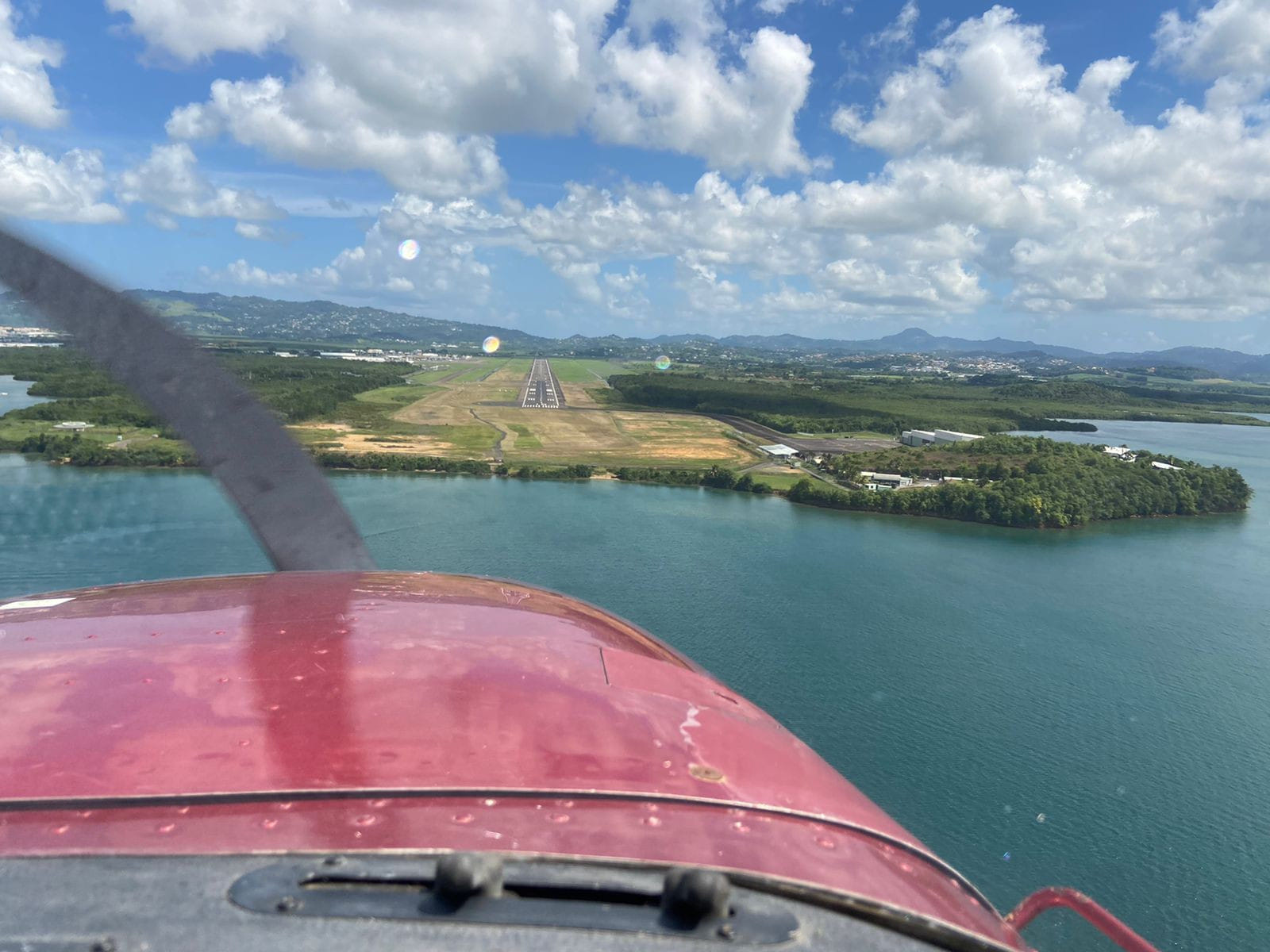Balade aérienne en Martinique
