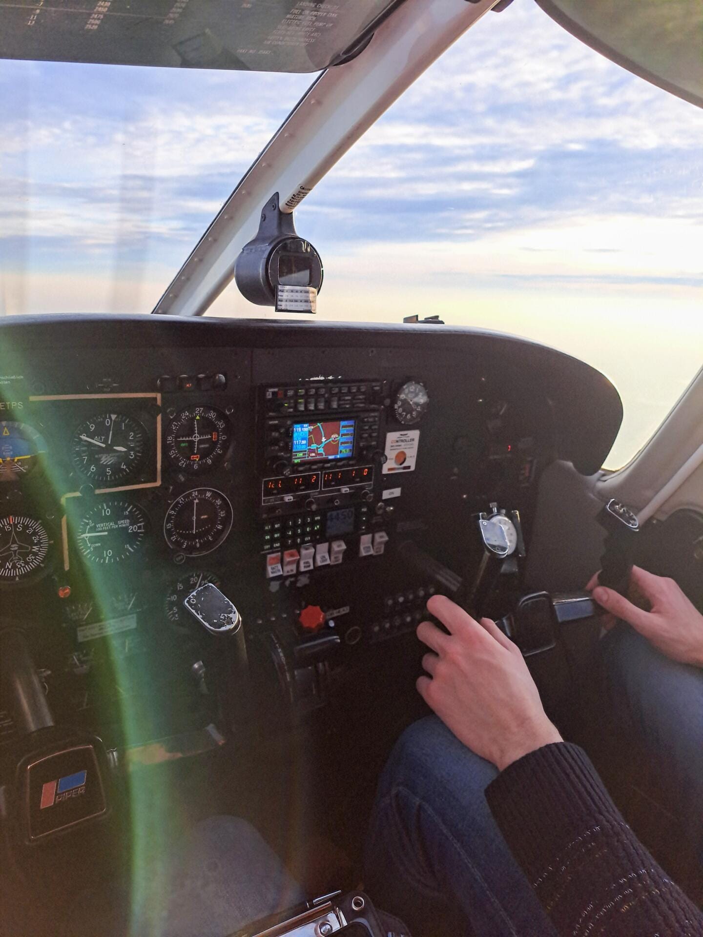 Unser Cockpit P28A