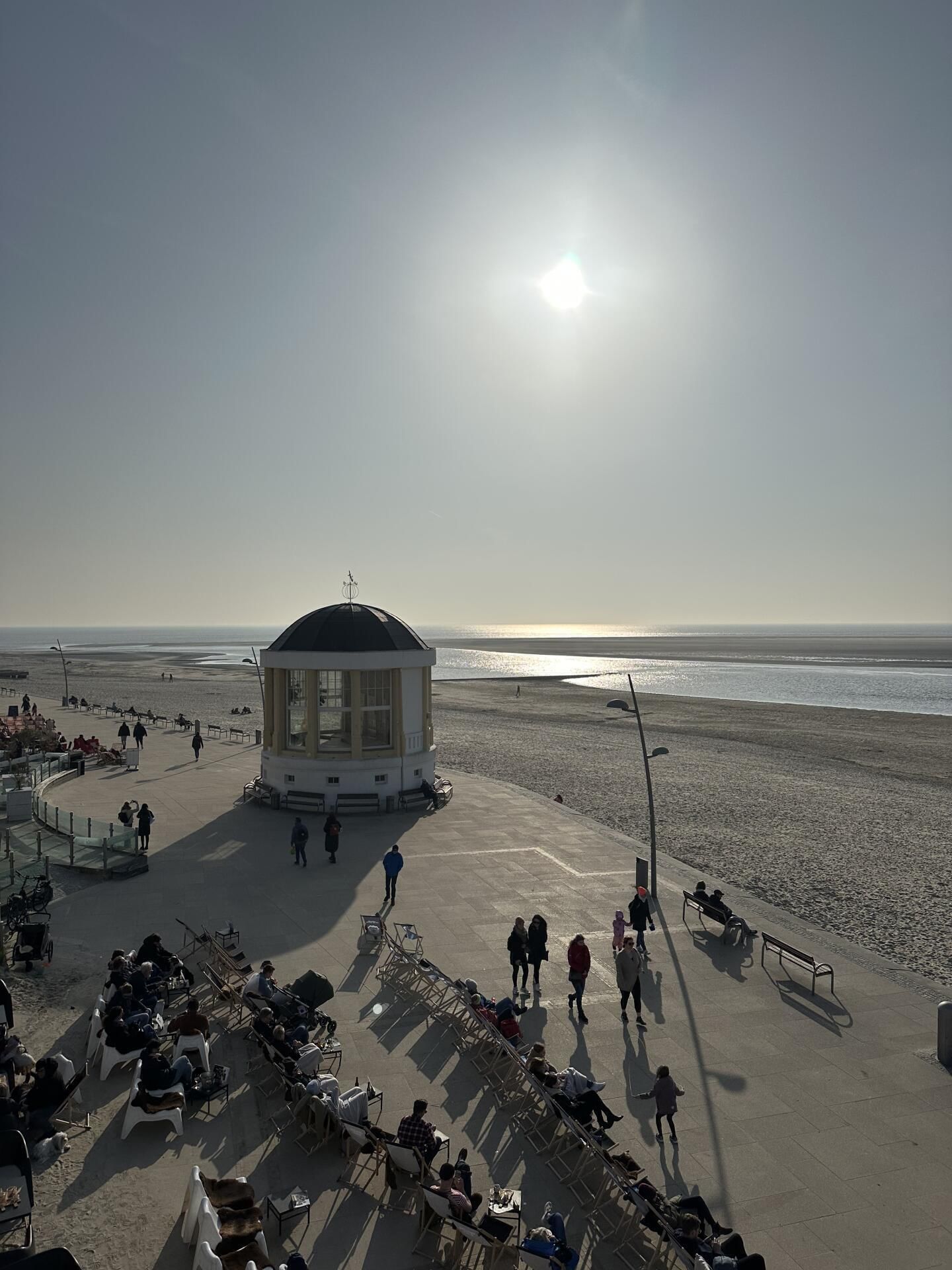 Hauptstrand auf Borkum